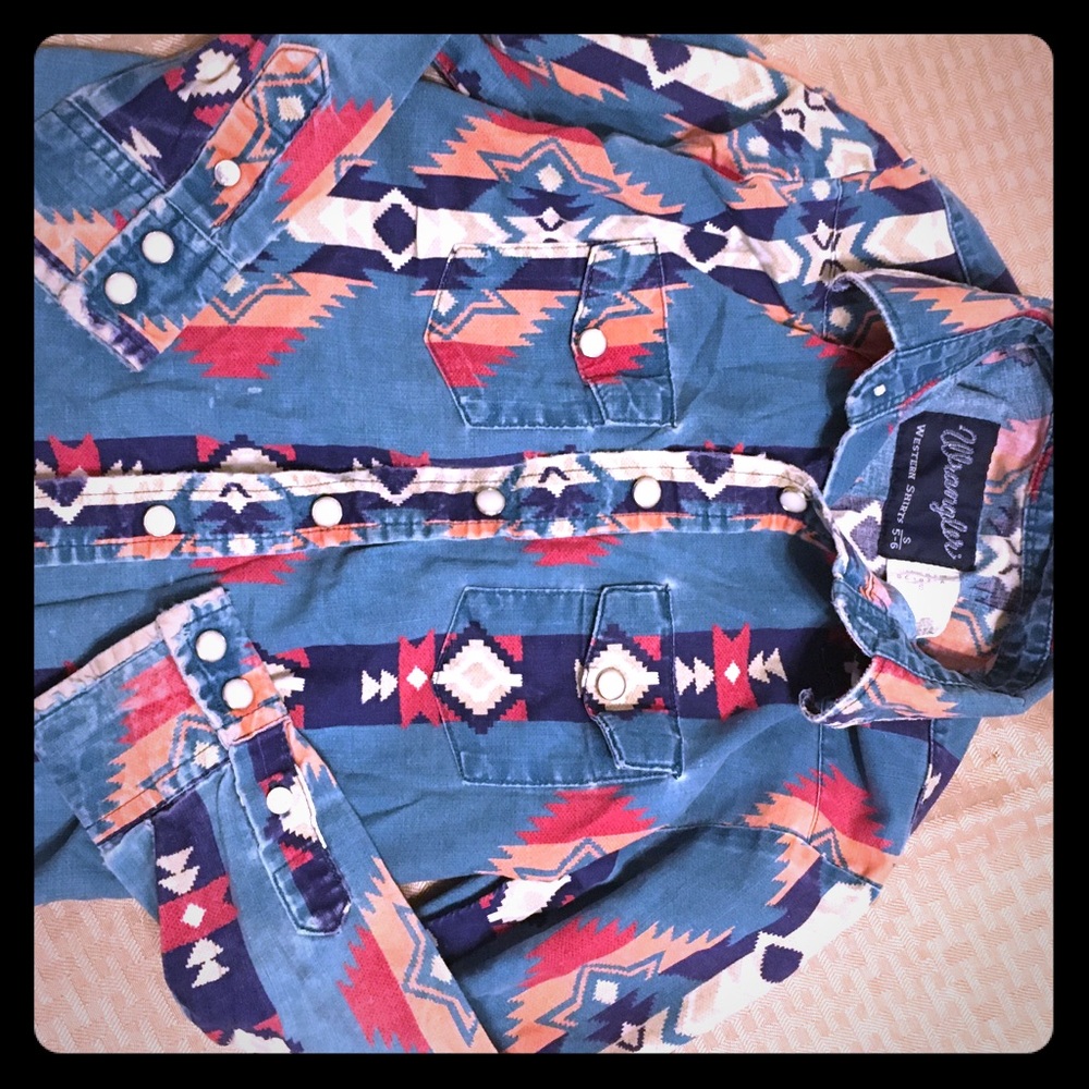 Western button down shirt